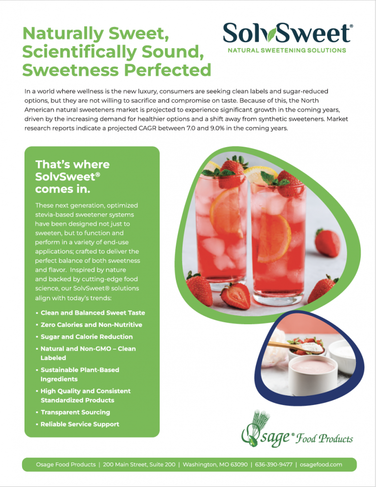 SolvSweet Flyer